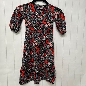 Girl’s- Floral black